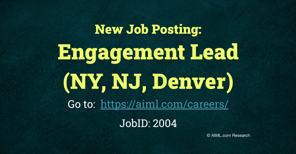 engagement lead job